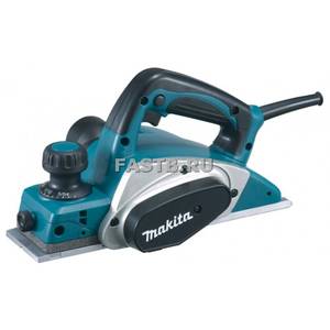 Рубанок электрический MAKITA KP0800 (620Вт,82мм,0-2.5мм,17000об/мин)
