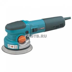 Машина эксцентриковая MAKITA BO6040 (750Вт,150мм,1600-5800об/мин,огр.пуск)