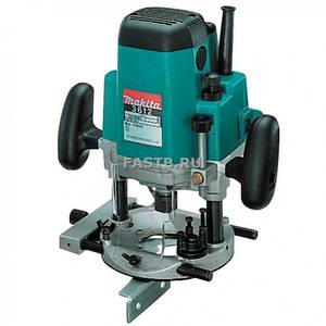 Фрезер MAKITA 3612C (1850Вт,12(6,8,10)мм,0-60мм,9000-23000об/мин,пл.пуск,тормоз)