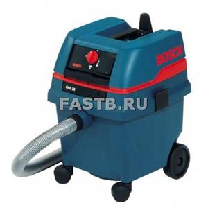 Пылесос BOSCH GAS 25 (1200Вт,V-25л,3660л/мин,248МБар,дистанц.пуск)/0.601.979.108