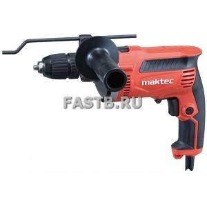 Дрель MAKTEC MT815 (710Вт,удар,бзп13мм,реверс,0-3200об/мин)
