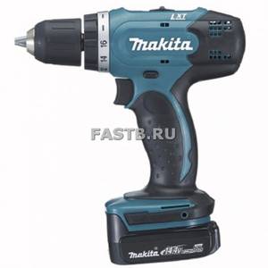 Аккумуляторная дрель-шуруповерт MAKITA DDF343RFE (14.4B,10мм,2*3.0Ач(Li-Ion),36Нм,0-400/1300об/мин,кейс)
