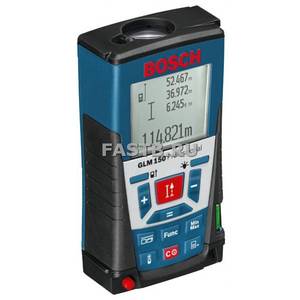 Дальномер лазерный BOSCH GLM 150 Prof (диапазон0.3-150м,точность± 1 мм,4х1.5В/AAA/)/0.601.072.000