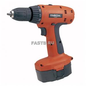 Аккумуляторная дрель-шуруповерт MAKTEC MT065SK2 (18B,13мм,2*1.3Ач,30/16Нм,0-400/1300об/мин,кейс)