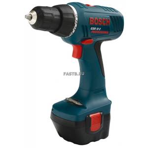 Аккумуляторная дрель-шуруповерт BOSCH GSR 14,4-2 (14.4 В,10мм,2*1.5Ач,30Нм,0-400/1400об/мин,кейс)/0.601.918.G20 **