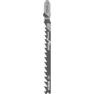 Пилки для лобзика BOSCH T144D /2.608.637.880/ 100шт. (74мм,HCS,дерево4-50мм,ДСП,ДВП) быстр.рез **