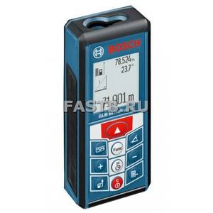 Дальномер лазерный BOSCH GLM 80 (диапазон0.05-80м,точность~2мм/30м)/0.601.072.300)