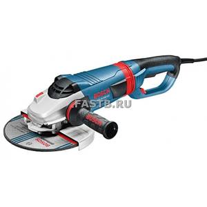 Машина шлифовальная угловая BOSCH GWS 24-230 LVI (2400Вт,230мм,6500об/мин,пл.пуск,KBS)/0.601.893.F00