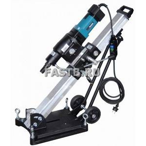 Дрель алм.сверения MAKITA DBM230-Set (2500Вт,1 1/4",коронки<230мм,0-390/1040/1700об/мин,+стенд в сборе) **