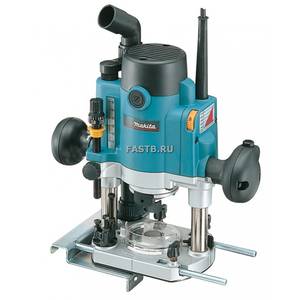 Фрезер MAKITA RP1110C (1100Вт,8мм,0-57мм,8000-24000об/мин,пл.пуск)