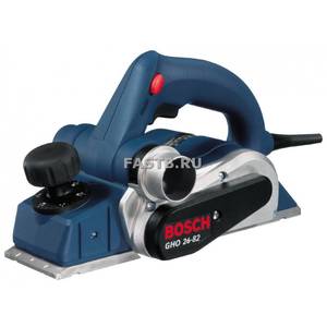 Рубанок электрический BOSCH GHO 26-82 (710Вт,82мм,0-2.6мм,16500об/мин)/0.601.594.103