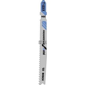 Пилки для лобзика BOSCH T123X /2.608.638.474/ 25шт. (74мм,HSS,металл1.5-10мм,трубы+профили<30мм) **