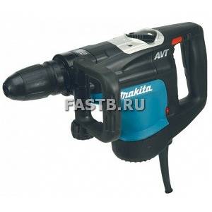 Перфоратор MAKITA HR4011C (1100Вт,SDS-Max,9.5Дж,2 реж,235-480об/мин,AVT-виброгашение+демпфер,кейс)