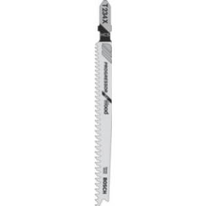 Пилки для лобзика BOSCH T234Х /2.608.633.524/ 25шт.(91мм,HCS,дерево2-65мм,ДСП,ДВП) **