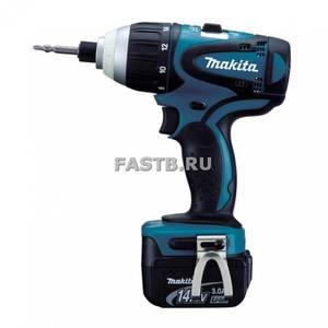 Аккумуляторный ударный шуруповёрт MAKITA BTР130RFE (14.4В,2*3.0Ач (Li-Ion),1/4",135Нм,0-700/2400об/мин,кейс)