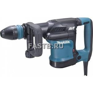 Молоток отбойный MAKITA HM0871C (1110Вт,SDS-Max,11.6Дж,AVT-виброгашение,кейс)