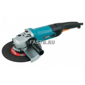 Машина шлифовальная угловая MAKITA GA9010C (2000Вт,230мм,6000об/мин,пл.пуск)