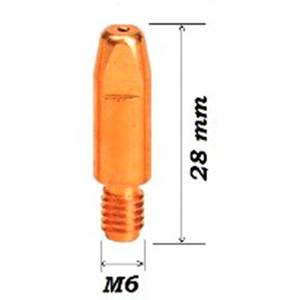 Наконечник сварочный Cu-E 8XM6X28X1.4 (d=1.4mm)