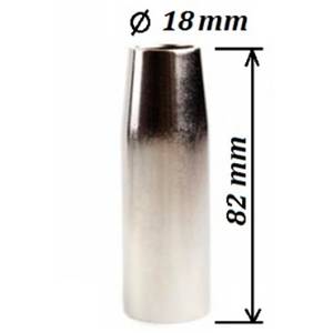 Сопло MP450 d=18mm, коническое